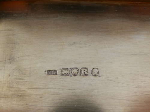 A rare George III silver gilt table snuff box. Alex. Strachan 1812