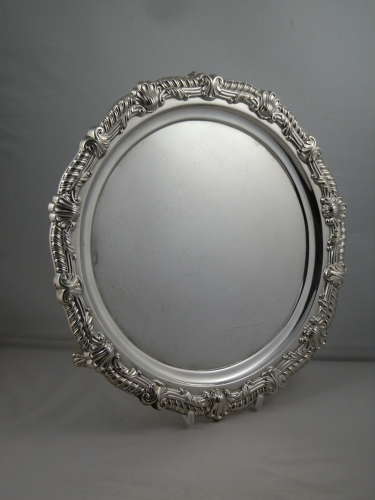 Scottish George III silver salver, Edinburgh 1812