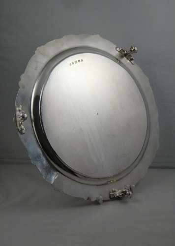 Scottish George III silver salver, Edinburgh 1812