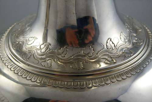 Scottish silver wine decanter, Edinburgh 1840