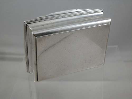 George III silver table snuff box, London 1760