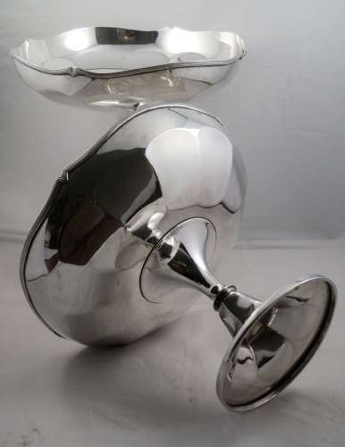 Scottish provincial pair of silver tazzas, Dundee 1919