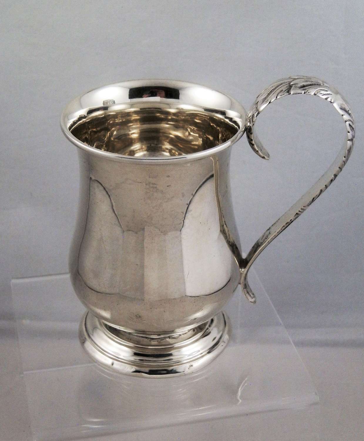 Silver christening mug, Birmingham 1914