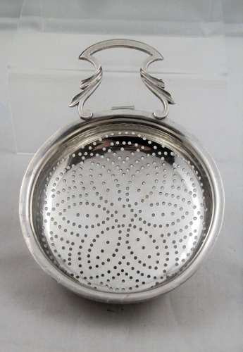 George III silver lemon squeezer, London 1771