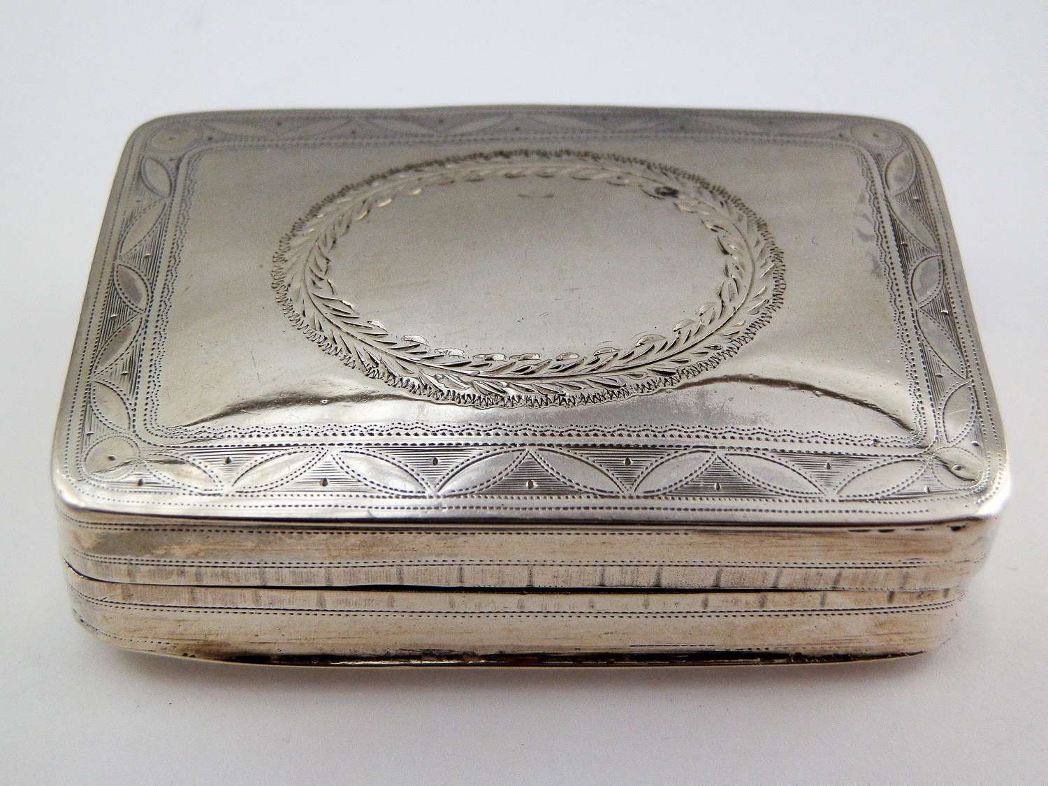 Scottish provincial silver snuff box, Aberdeen, c.1792