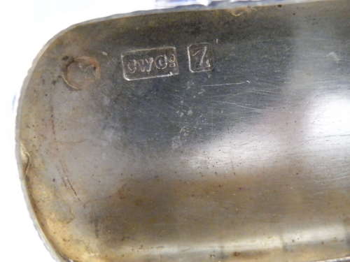 Victorian large silver vinaigrette, Birmingham 1848