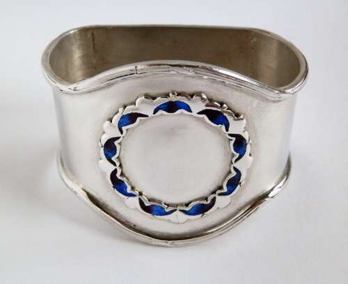 Edwardian Liberty & Co silver napkin ring, Birmingham 1910