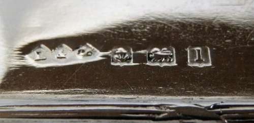 Edwardian Liberty & Co silver napkin ring, Birmingham 1910