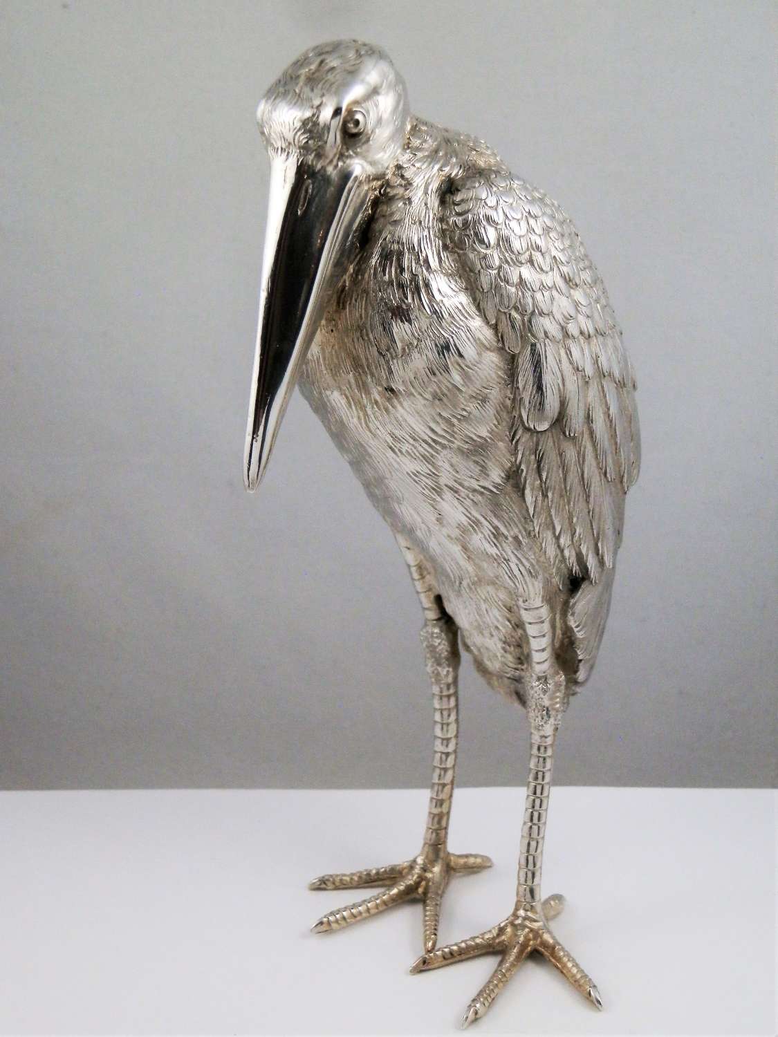 Nereshiemer silver imported Maribau stork. London 1913