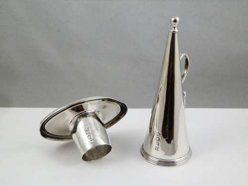 George III silver chamber stick, London 1799