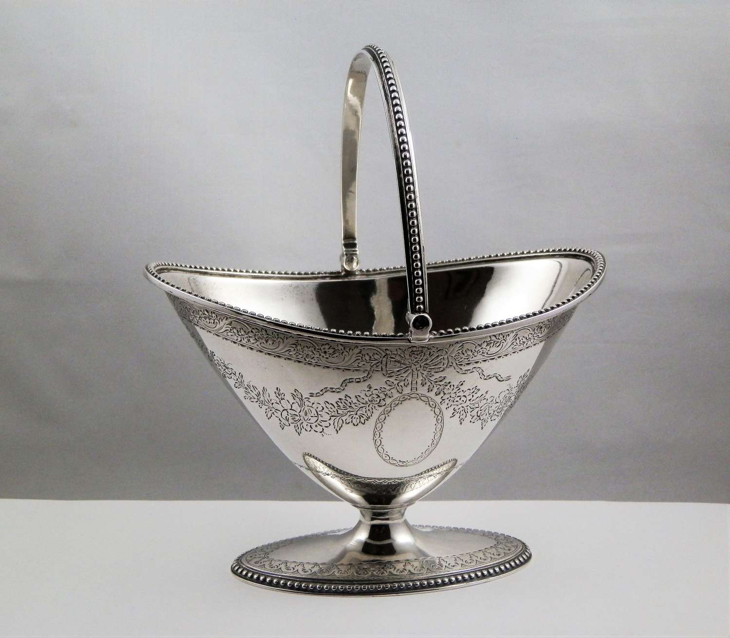 George III Scottish silver sugar bowl, 1783