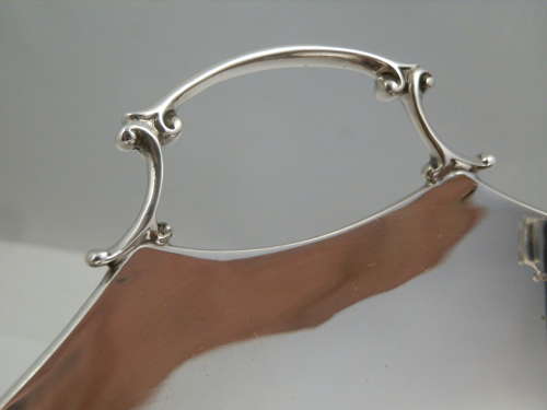Scottish silver fruit bowl or bread basket, Glasgow 1931