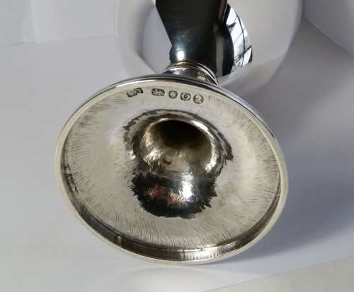 George III silver wine goblet, Charles Aldridge 1789