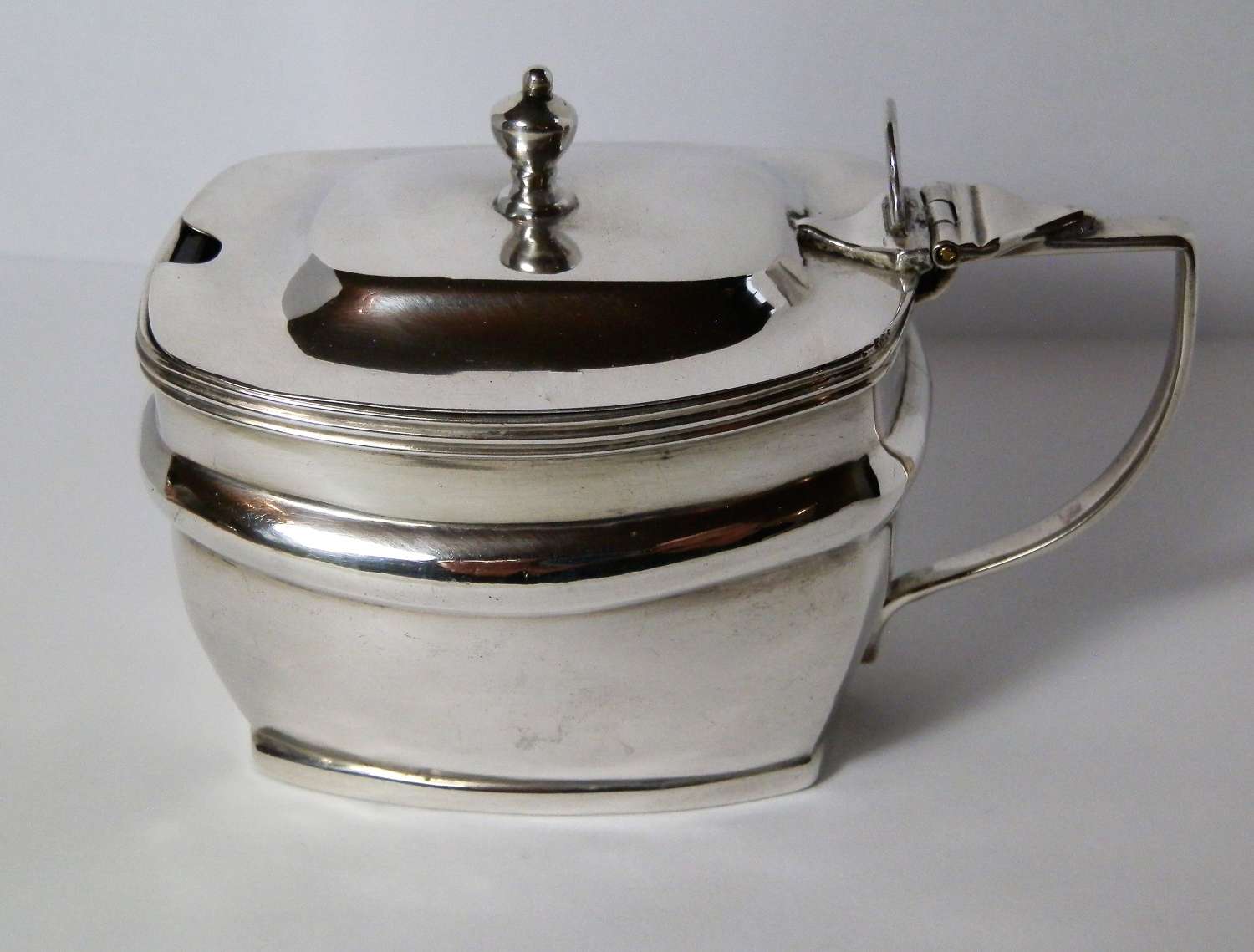 George III silver mustard pot, Stephen Adams, London 1809