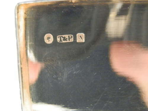 Victorian silver table snuff box, Taylor and Perry, 1849