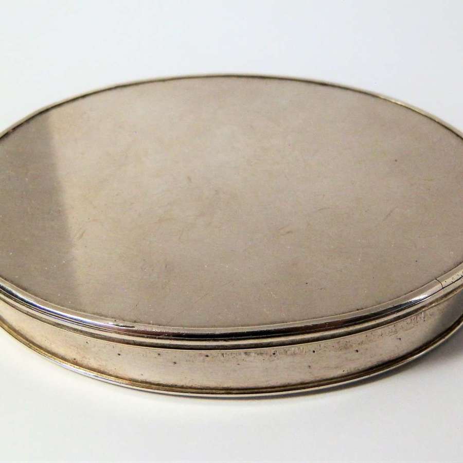 George I silver snuff box, James Overing, London 1716