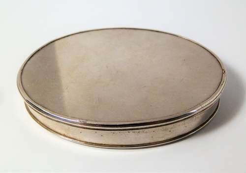 George I silver snuff box, James Overing, London 1716