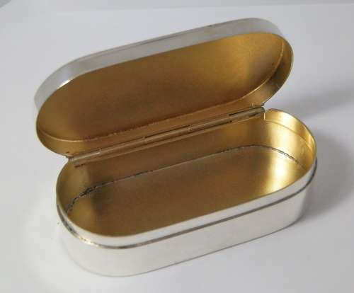 George V silver snuff box, Royal Wedding of Princess Mary, 1922