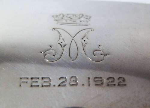 George V silver snuff box, Royal Wedding of Princess Mary, 1922