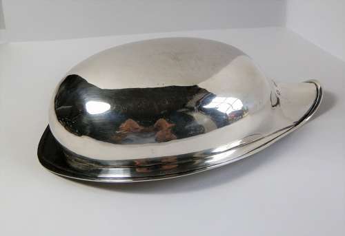 A George III silver pap boat or feeder, Wm Eaton London 1809