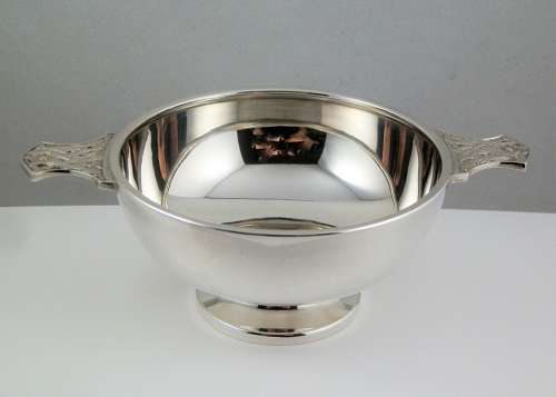 An Elizabeth II silver quaich, Wakely & Wheeler, London 1969