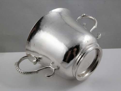 Guernsey silver christening cup, Pierre Mangy, c.1753