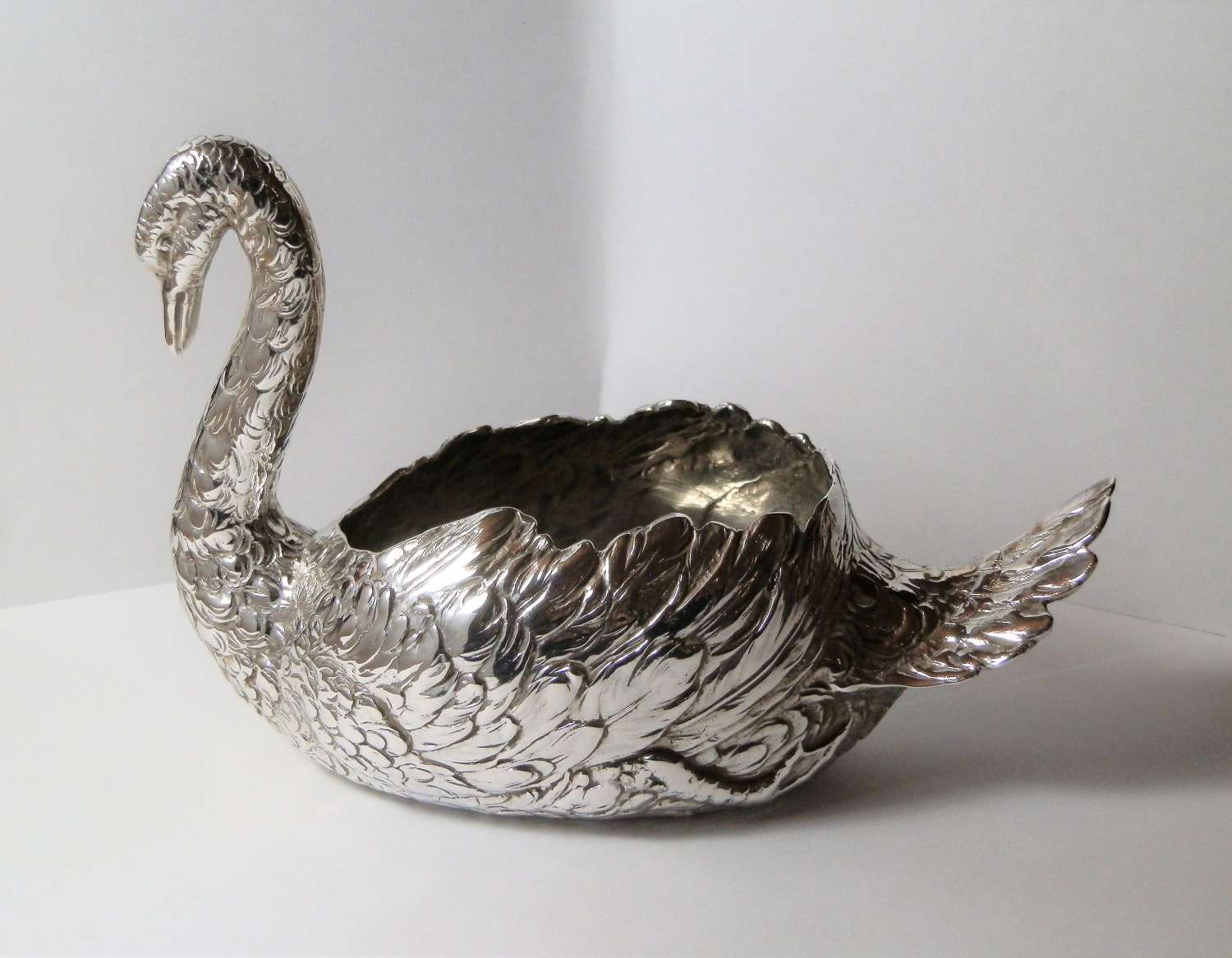A silver imported Swan from Hanau, Chester 1890