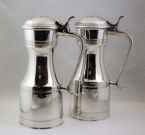 Pair of Scottish silver 