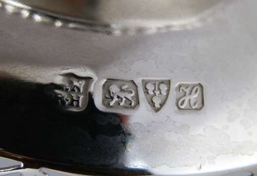 Chester Edwardian silver bonbon basket, Chester 1908