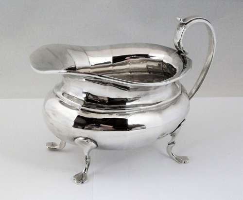 Edwardian silver 3 piece tea set, Chester 1911