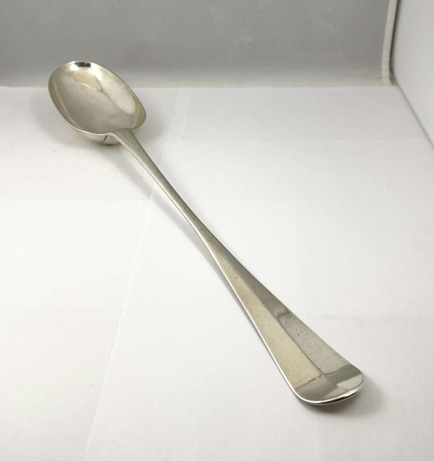 George II Scottish silver hash spoon, Edinburgh 1729