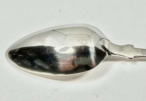 Scottish Provincial Silver tea spoon, Wm Ferguson, Peterhead c.1810