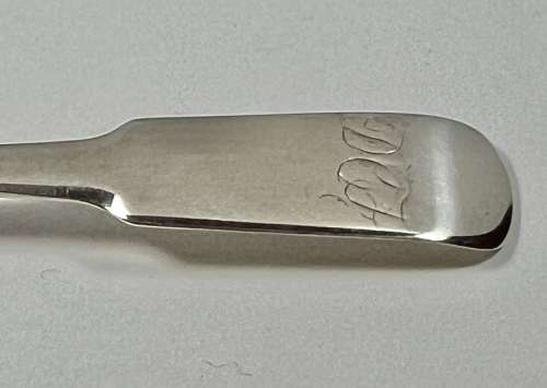 Scottish Provincial Silver tea spoon, Wm Ferguson, Peterhead c.1810