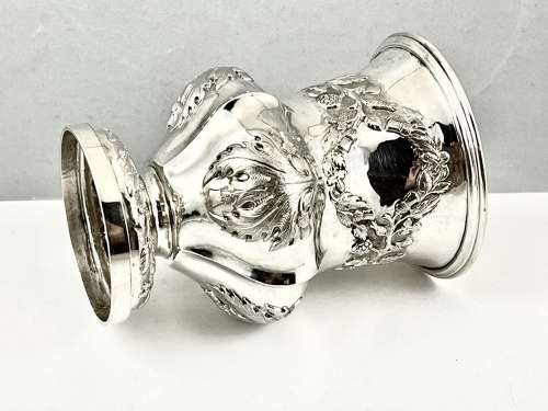 William IV style silver mug with Scottish decoration, c. 1900