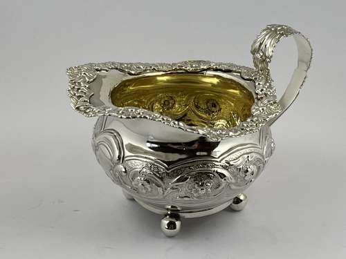 George IV 3 piece silver teaset. Jonathan Hayes London 1822
