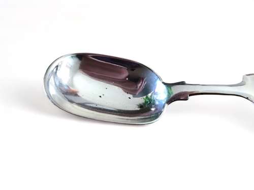 Scottish Provincial Silver Aberdeen caddy spoon, William Jamieson 1810