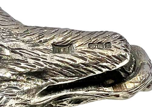 Elizabeth II large Scottish silver fox, Edinburgh 1964.