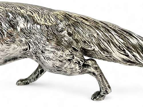 Elizabeth II large Scottish silver fox, Edinburgh 1964.