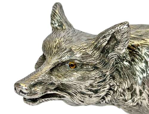 Elizabeth II large Scottish silver fox, Edinburgh 1964.