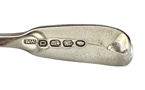 George III silver egg cruet set by Solomon Hougham, London 1804