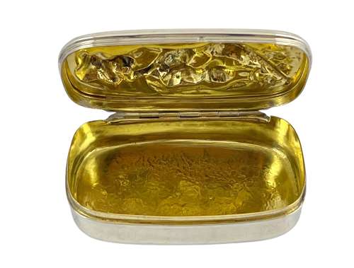 George IV silver snuff box, Edward Farrell, London 1822