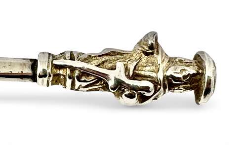 James I antique silver apostle spoon, London 1616.