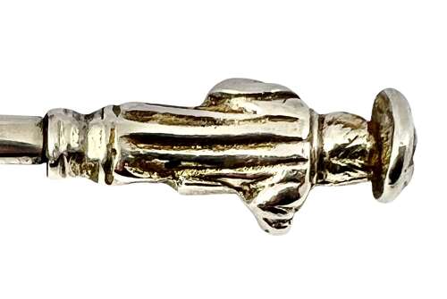 James I antique silver apostle spoon, London 1616.