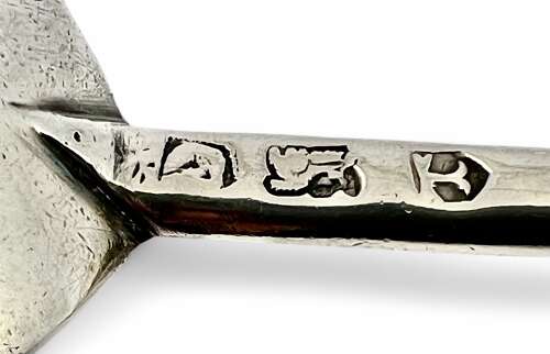 James I antique silver apostle spoon, London 1616.