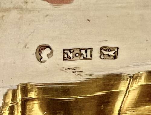 Victorian antique silver table presentation snuff box, Nathaniel Mills 1846